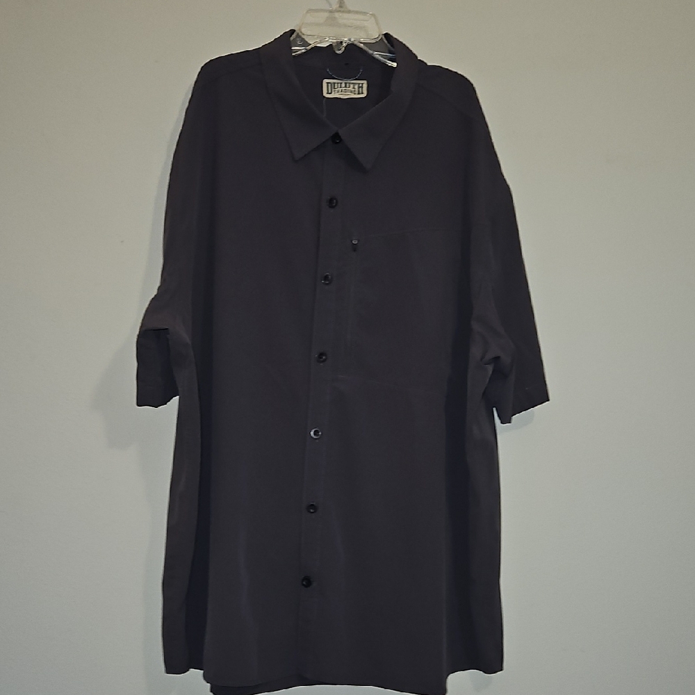 Duluth Trading Co Men's Dark Gray Button-Up Jacket
